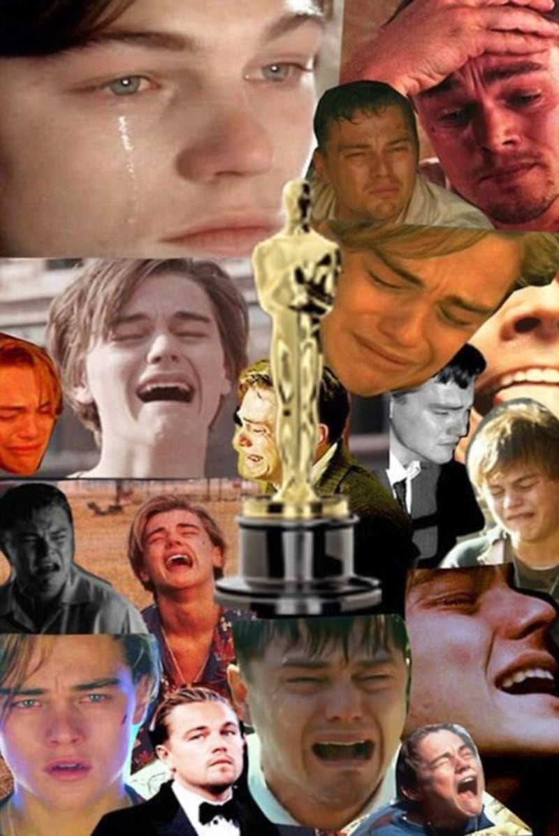 Leonardo DiCaprio vince l'oscar, la reazione della rete 4