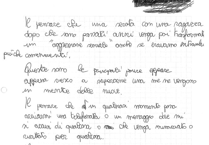 grafia bambino