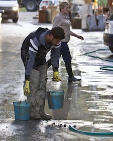 Oriveto, si ripuliscono le strade 5