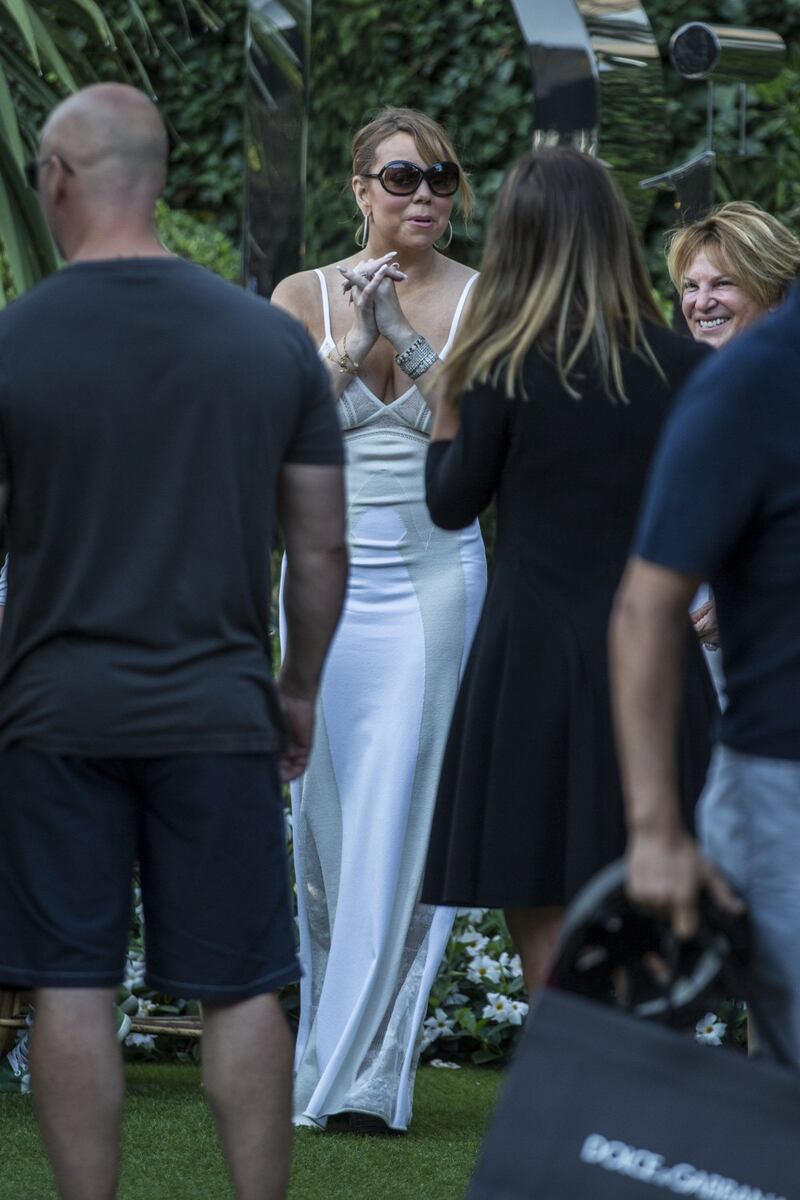 Mariah Carey, tutte le foto a Saint Tropez 5