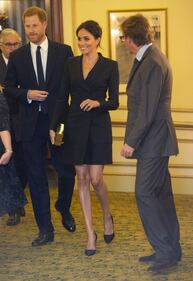 Meghan Markle e il Principe Harry a teatro 1