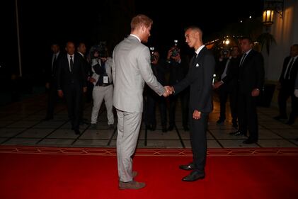 Meghan Markle e il Principe Harry alla residenza di Mohammed VI 2