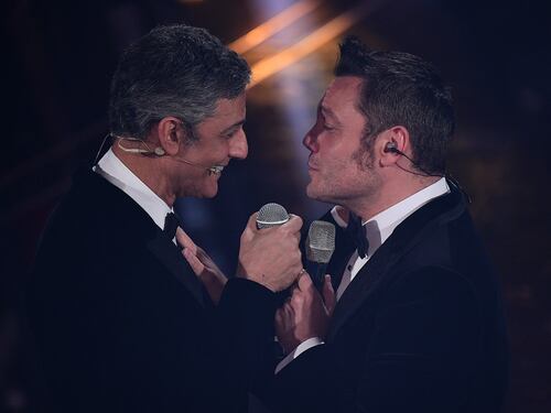 Fiorello-Tiziano Ferro: la pace è al bacio