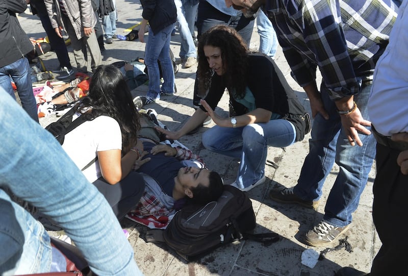 Strage alla manifestazione ad Ankara 7