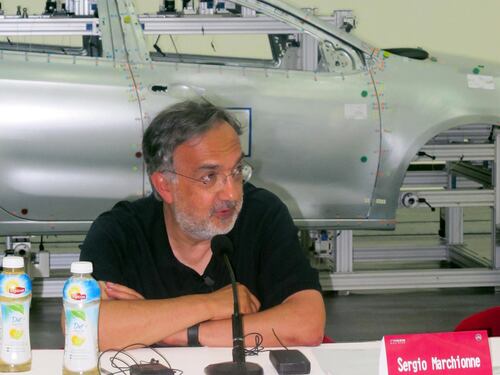 Crisi, Marchionne: "Luce in fondo al tunnel? Ho paura sia un treno"