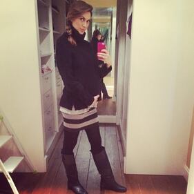 Melissa Satta all'ottavo mese di gravidanza 10