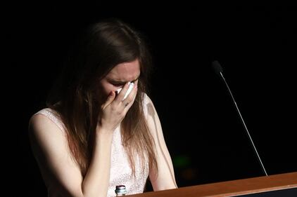 Amanda Knox si commuove al Festival della Giustizia 6