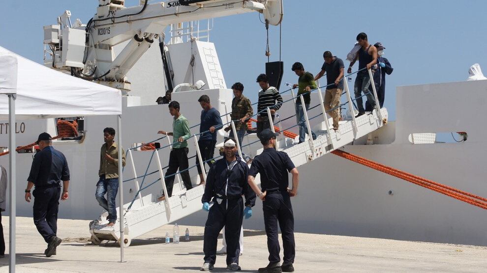 Sbarco di migranti a Pozzallo, presi i due scafisti