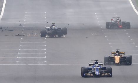 F1, l'incidente di Antonio Giovinazzi 8