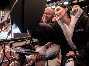 I lavori sul nuovo Calendario Pirelli 29