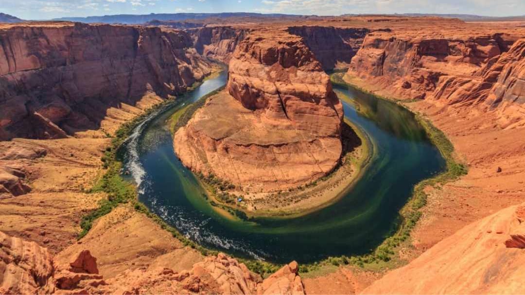 Il fiume "scoperto" da Instragram