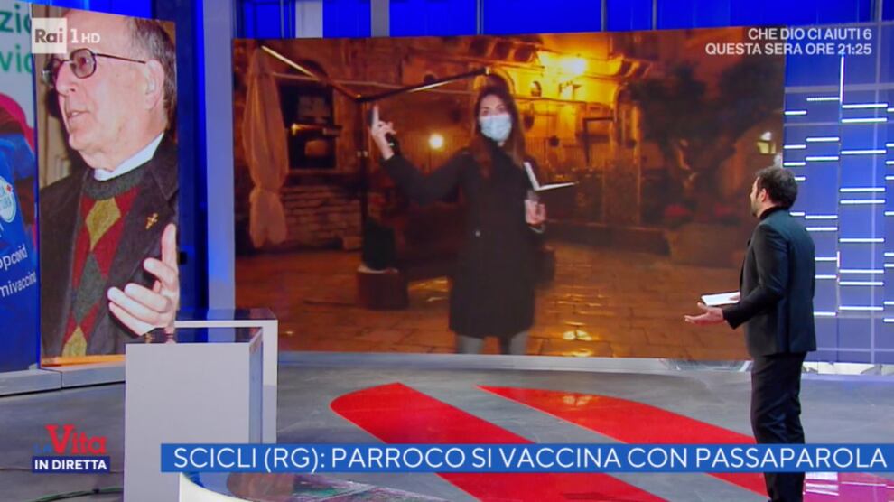 L'invitata fa il dito medio. Imbarazzo a La Vita in Diretta