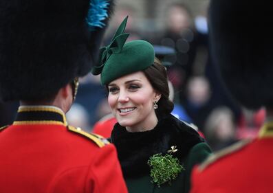 Kate Middleton in verde per San Patrizio 8