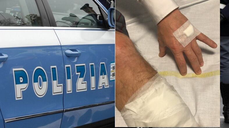 Napoli, follia in stazione: poliziotto lanciato giù dalle scale