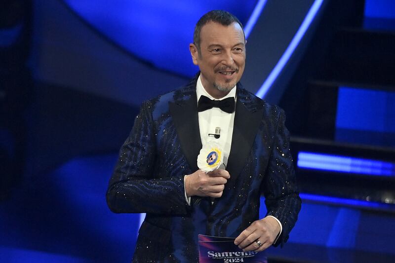 Sanremo 2024: ecco il look della seconda serata del Festival del conduttore e co-conduttrice 6