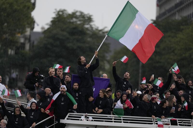 Parigi 2024, le immagini più belle della cerimonia d'apertura 25