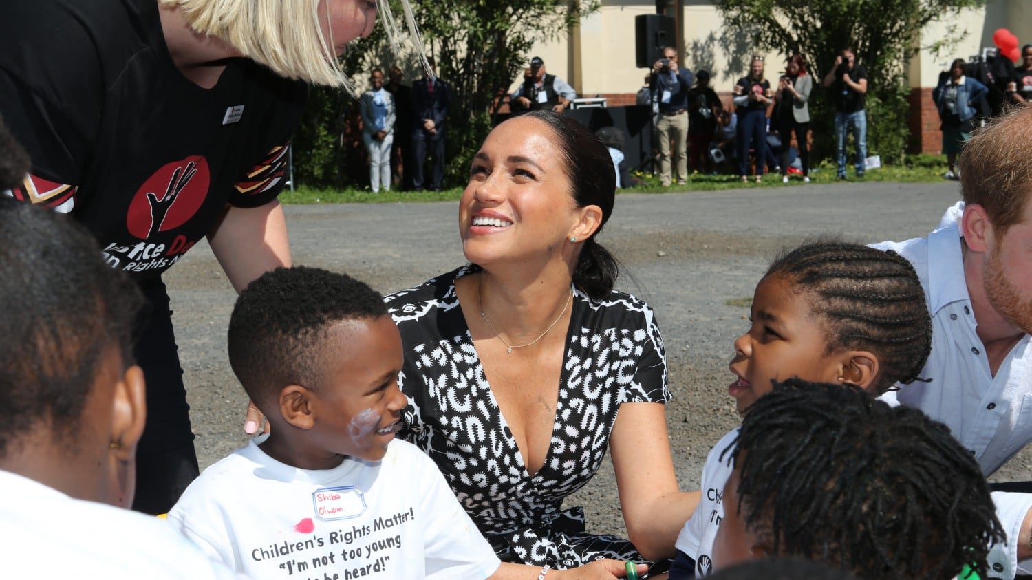 Harry e Meghan parlano di Archie in Sud Africa