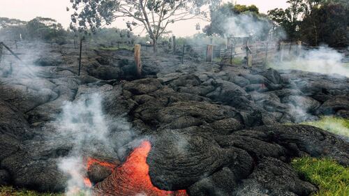 Hawaii, il villaggio minacciato dalla lava 7