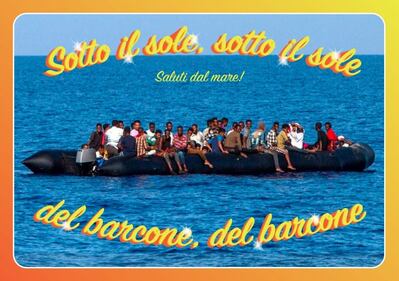 Le cartoline choc contro Salvini 5