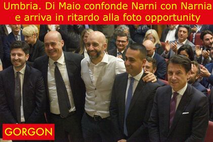 La satira del giorno: Di Maio e la foto opportunity 1