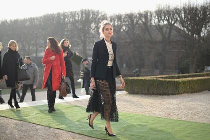 Chiara Ferragni hot, la gonna è inguinale 6