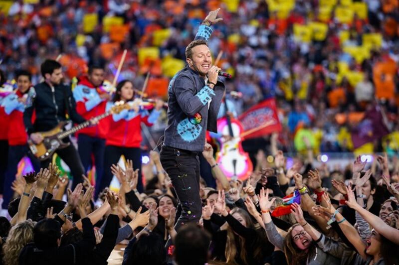 Coldplay headliner al Glastonbury 2016 14