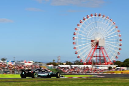 Formula Uno, Hamilton in trionfo a Suzuka: le immagini del gp del Giappone 9