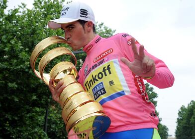 Contador vince per la seconda volta il Giro d'Italia 3