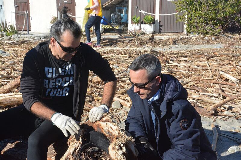 Piero Pelù a Sanremo inaugura il Clean Beach Tour 5