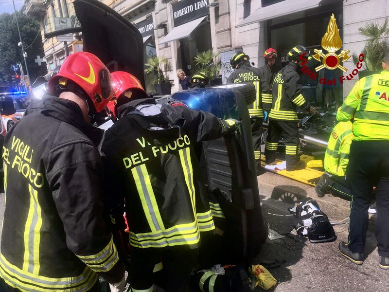 Gravissimo incidente in corso XXII Marzo, a Milano: le immagini dei soccorsi 9