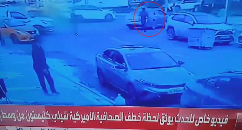 Gornalista americana rapita a Baghdad: le immagini del rapimento 1