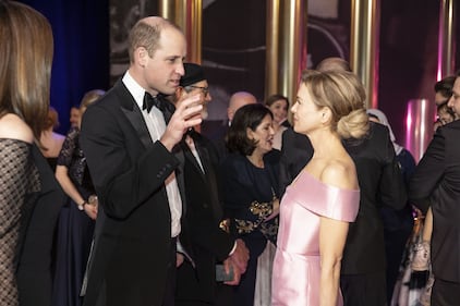 Il Principe William e Kate Middleton ai Bafta 2020, foto 5