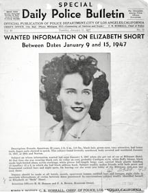 Elizabeth Short, ovvero la Black Dahlia 1