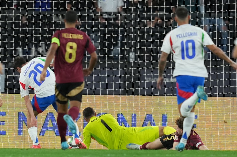 Italia Belgio Cambiaso gol