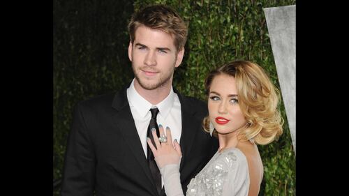 Miley Cyrus e Liam Hemsworth, foto della coppia 14