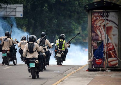 Duri scontri in Venezuela 7