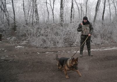 Militari schierati a Debaltseve 17