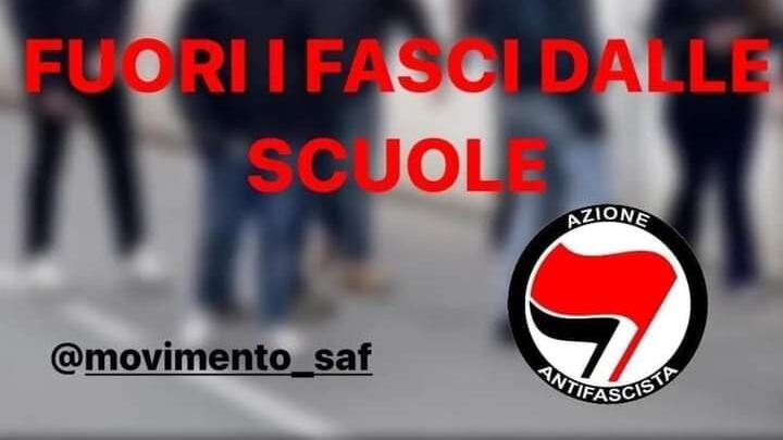 “Fuori i fasci dalle scuole”. Così la sinistra esige la supremazia ideologica