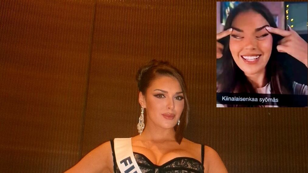 Posa con gli occhi a mandorla: Miss Finlandia cacciata da Miss Universo. Ira della destra