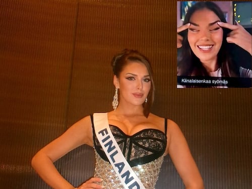 Posa con gli occhi a mandorla: Miss Finlandia cacciata da Miss Universo. Ira della destra