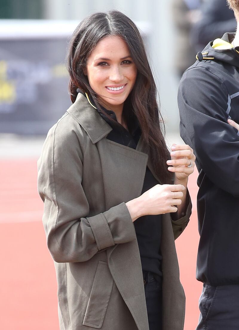 Meghan Markle con il Principe Harry agli Invictus Games 12