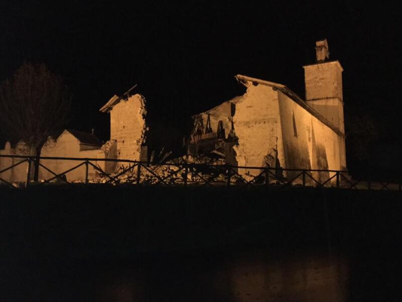 Terremoto chiesa norcia