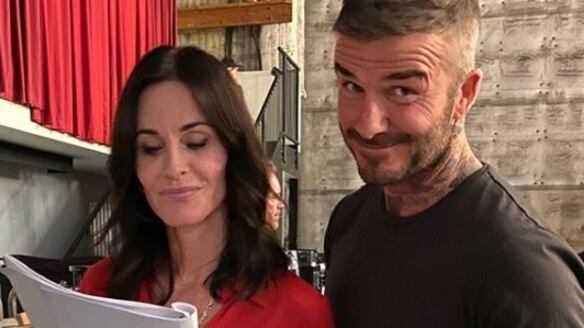 David Beckham attore per un giorno in una celebre serie tv