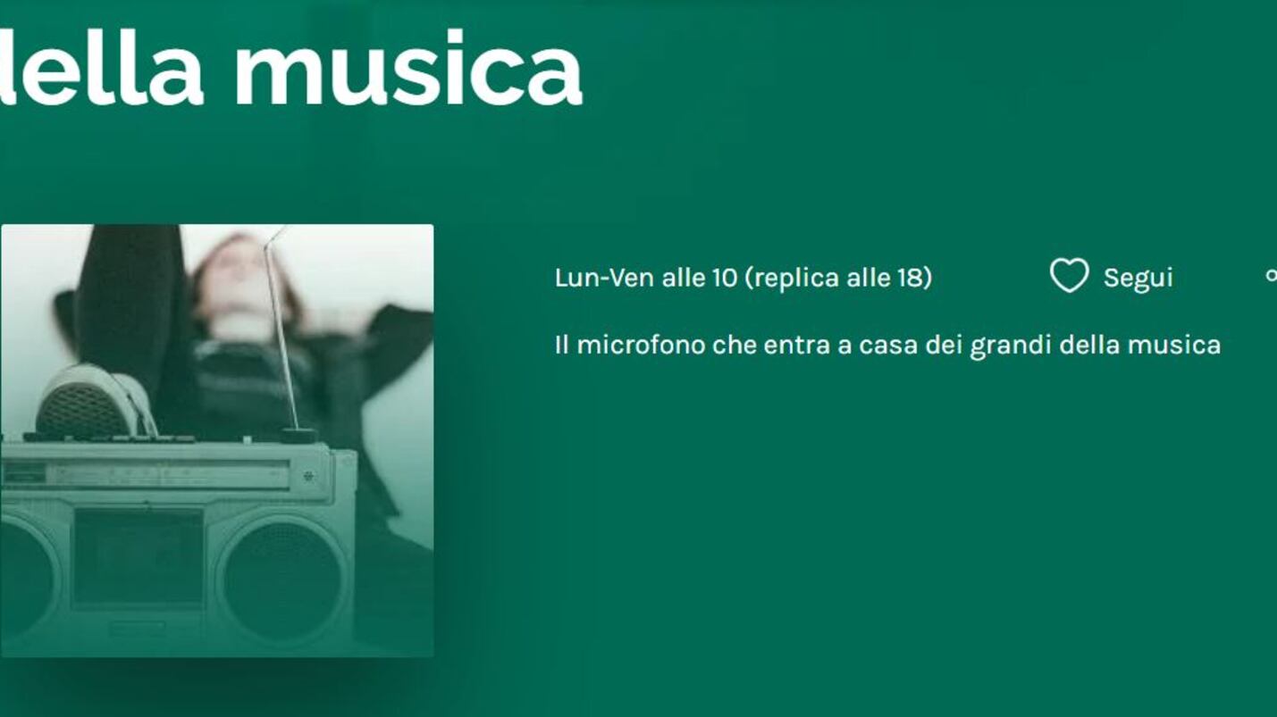 "Effetto Musica" e il valore di Radio Techetè
