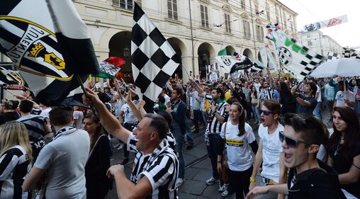 Terza stella, la festa in piazza San Carlo a Torino 10