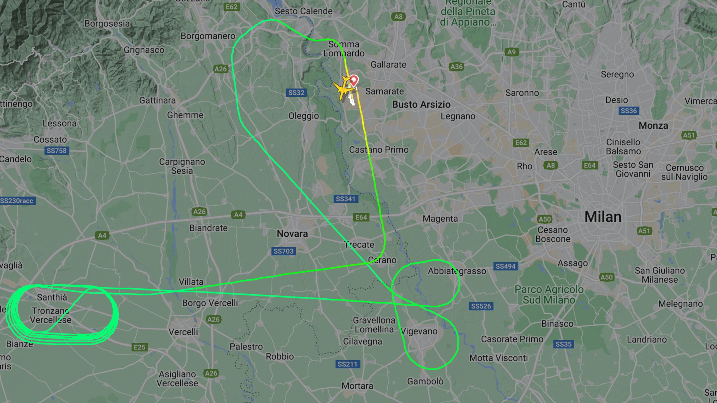 Striscia la coda in pista durante il decollo: Boeing costretto a rientrare a Malpensa