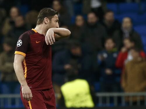 Al Bernabeu vince soltanto Totti
