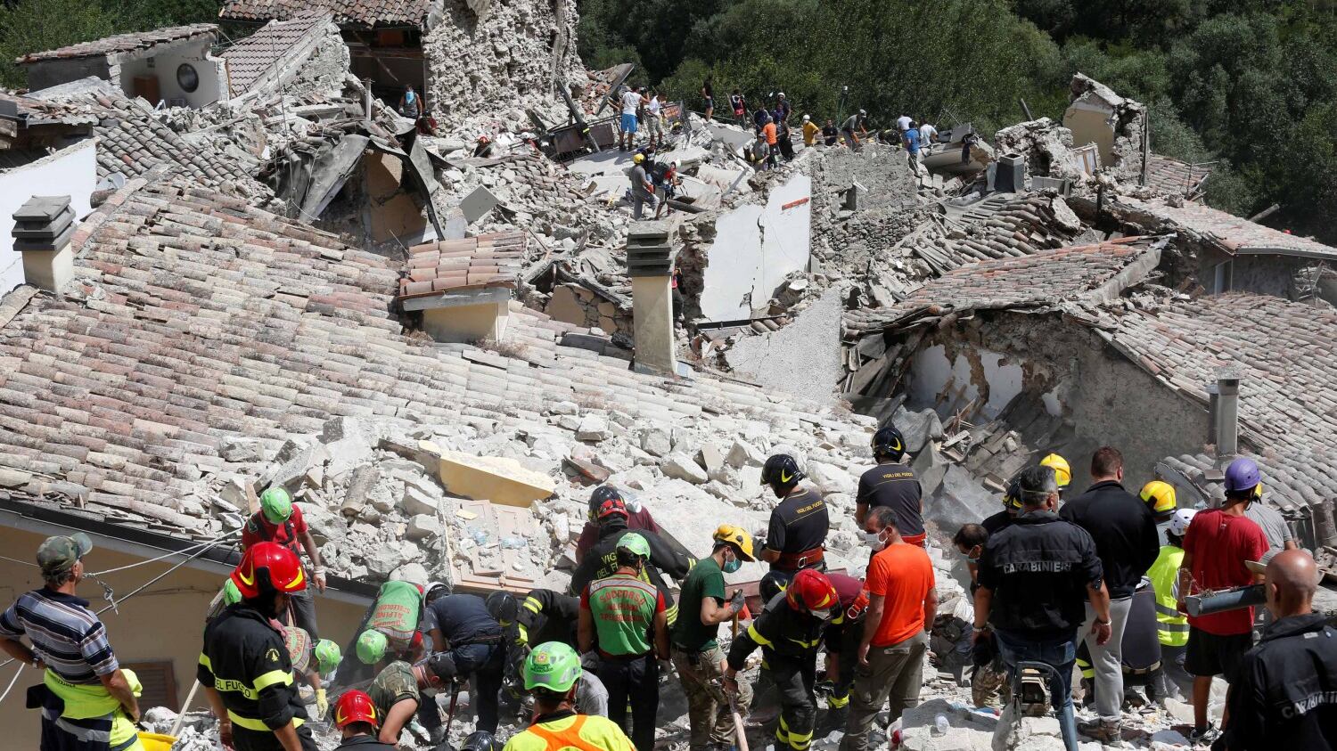 Sulla Strada ferita delle Fate. Da qui è partito il terremoto