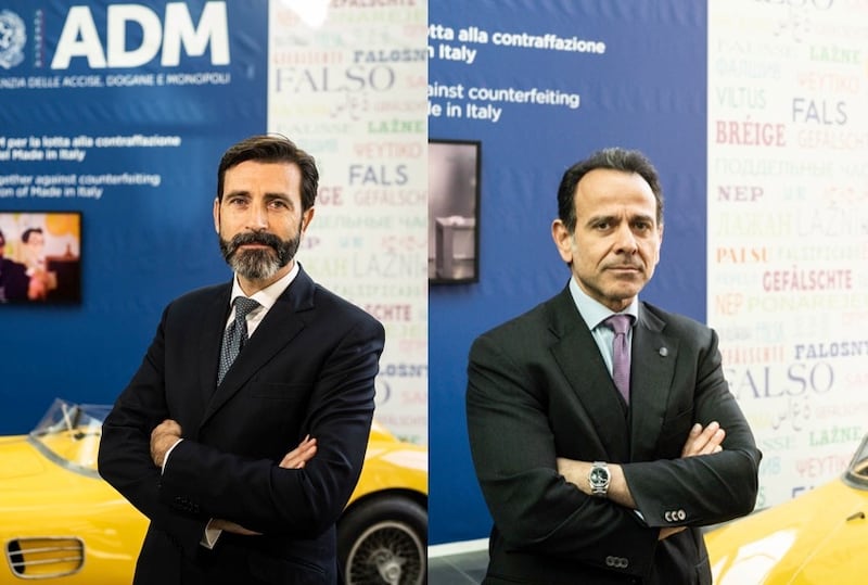 Luca Palermo, ad di Fiera Milano e Marcello Minenna, dg di Adm