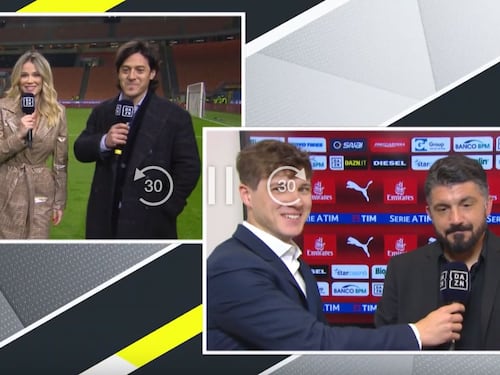 Gattuso fa arrossire la Leotta in tv: "Bellissima...". E lei ringrazia